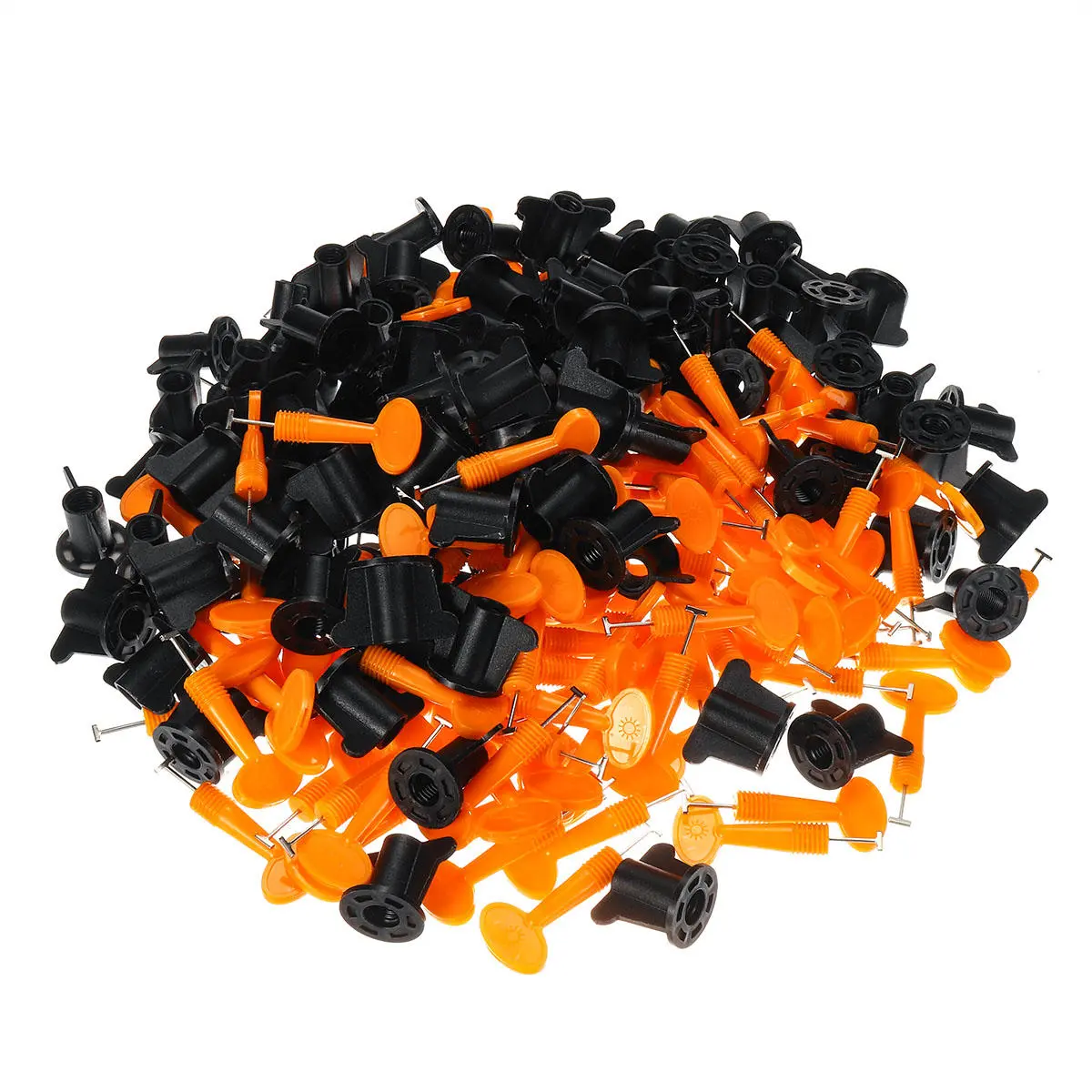 55/110/220 Tile Leveling System Kit - Adjustable Reusable Spacers & Alignment Clips