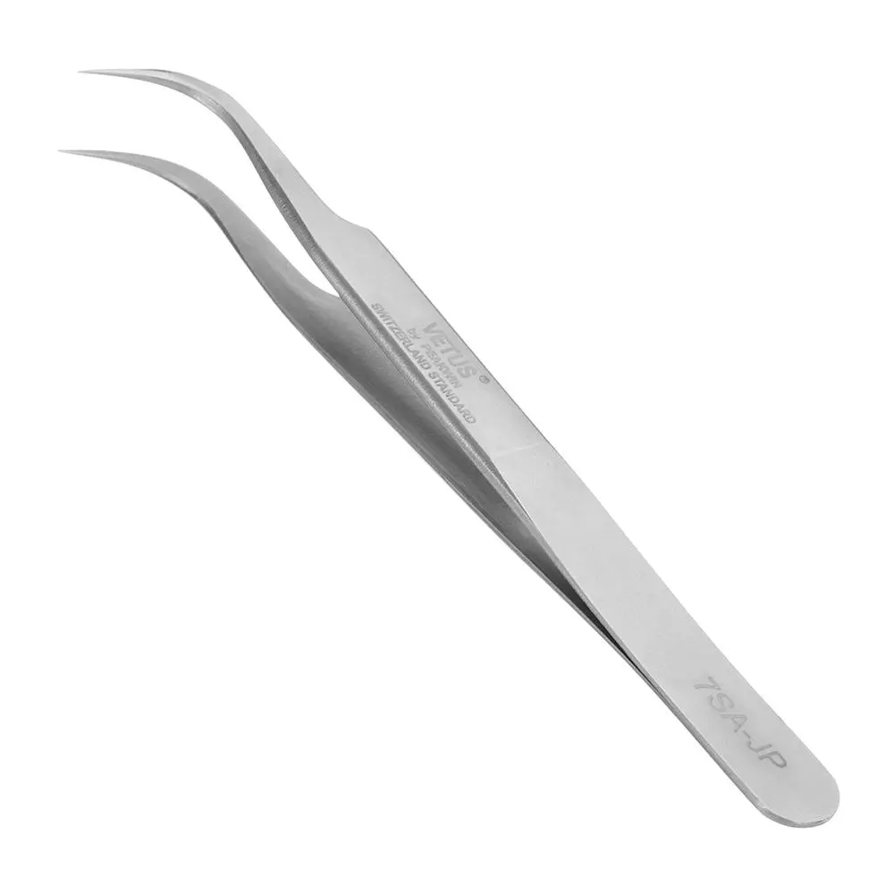 VETUS 7SA-JP Hyperfine Non-Magnetic Anti-Acid Tweezers | High Precision Pincet