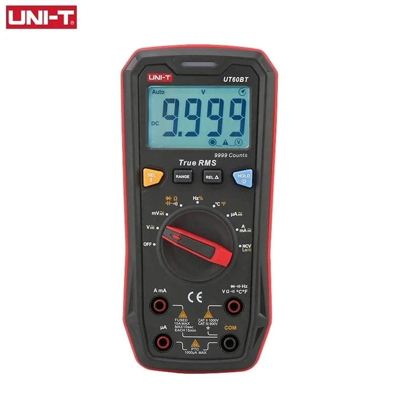 UNI-T UT60S Digital Multimeter - True RMS 1000V AC DC Voltmeter Ammeter