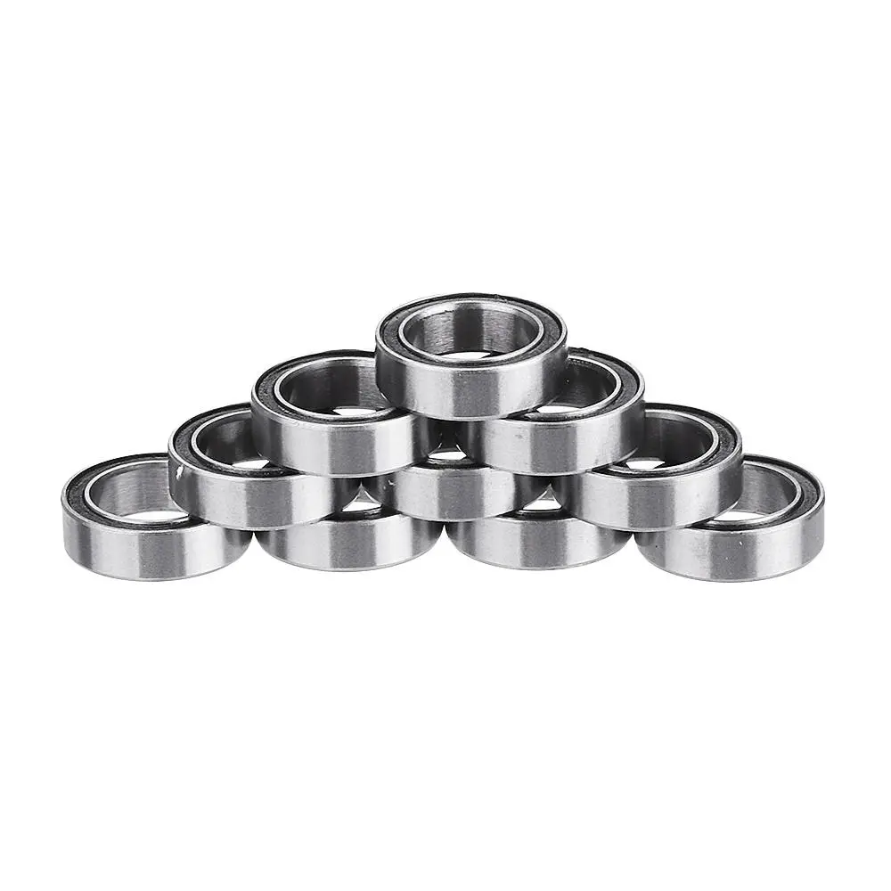 Machifit MR128-2RS MR148-2RS Miniature Ball Bearing - 10pcs Set - 8mm ID - Double Shielded
