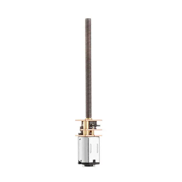 Chihai DC 12V 500RPM Gear Motor - Electric Motor with M4 Thread Shaft