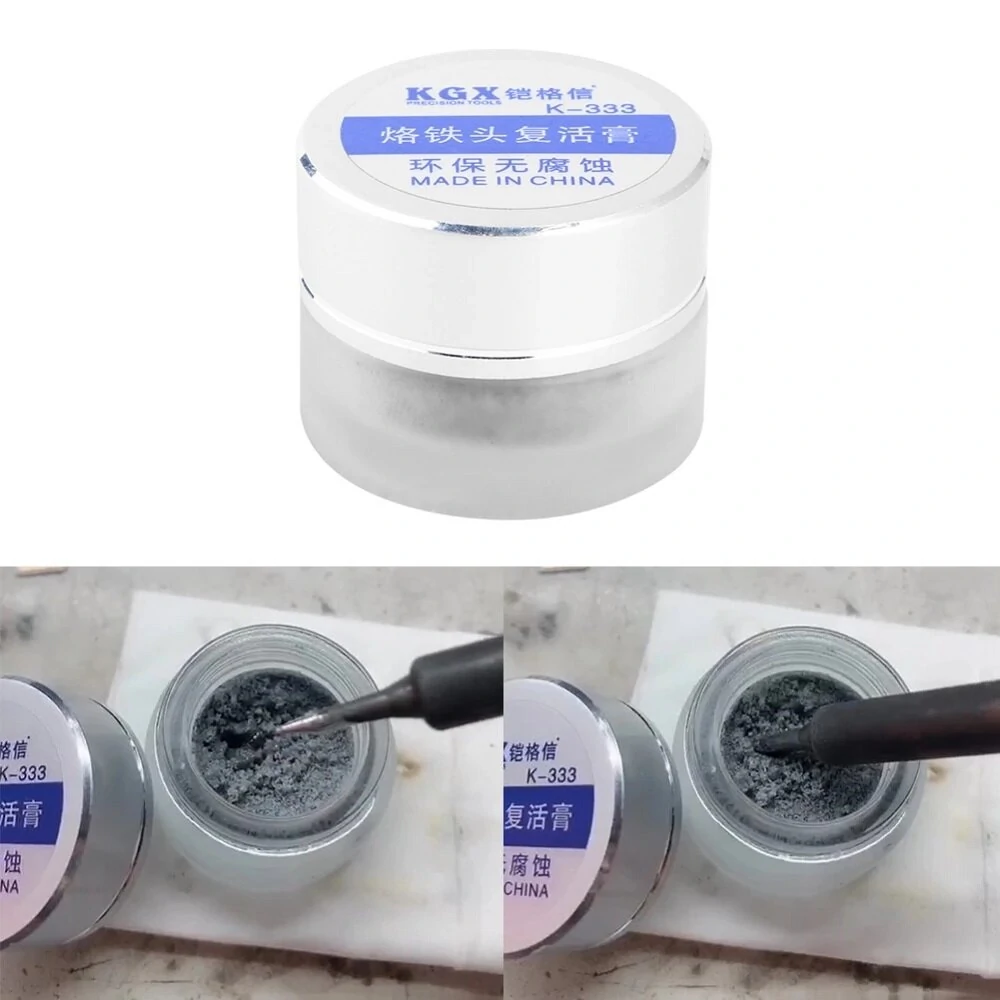 KGX K-33 Solder Tip Cleaner Paste - Refresher & Oxide Removal for Soldering Irons