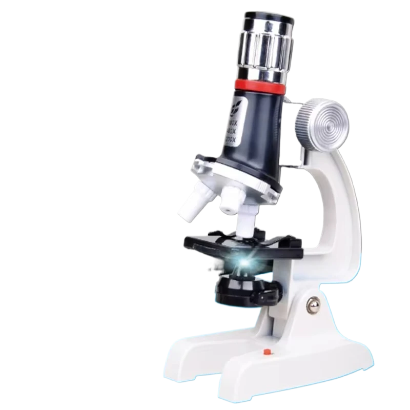 STEM Biology Microscope for Kids - 100x to 1200x Magnification | Alloy Body, Phone Holder & Portable Case