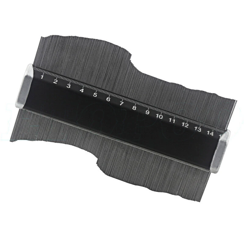 Contour Gauge - 6 Inch Clear Metal Shape Duplicator | Professional Tiling Tool