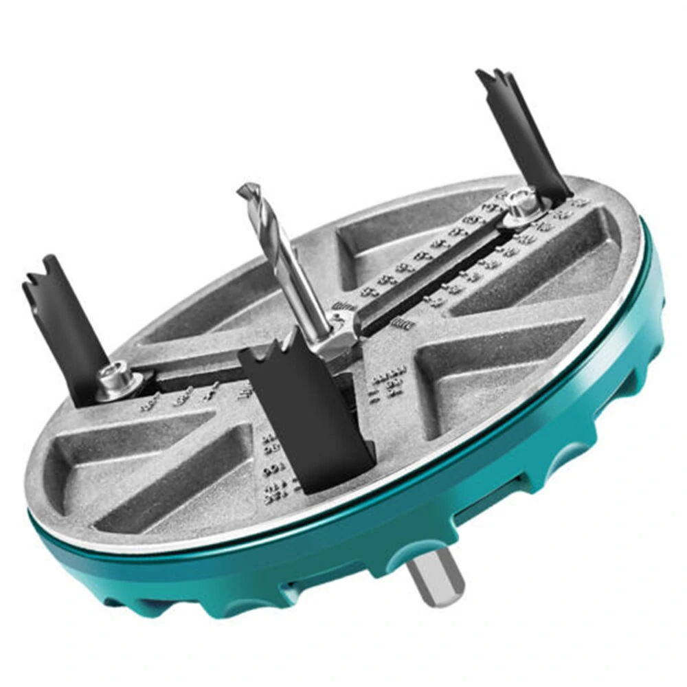 Universal Adjustable Hole Saw Cutter - Drill Bit for Wood, Plastic, Gypsum & Aluminum