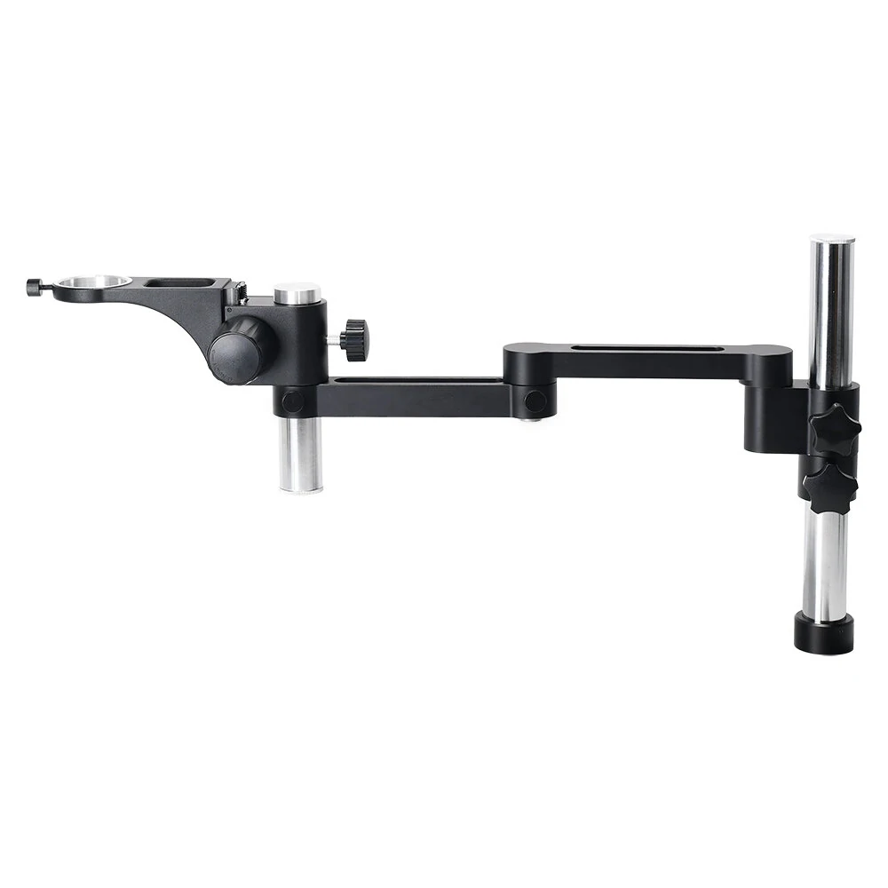 HAYEAR Microscope Articulating Arm Bracket - 76mm 50mm Clamp Holder for Stereo Scope & Camera