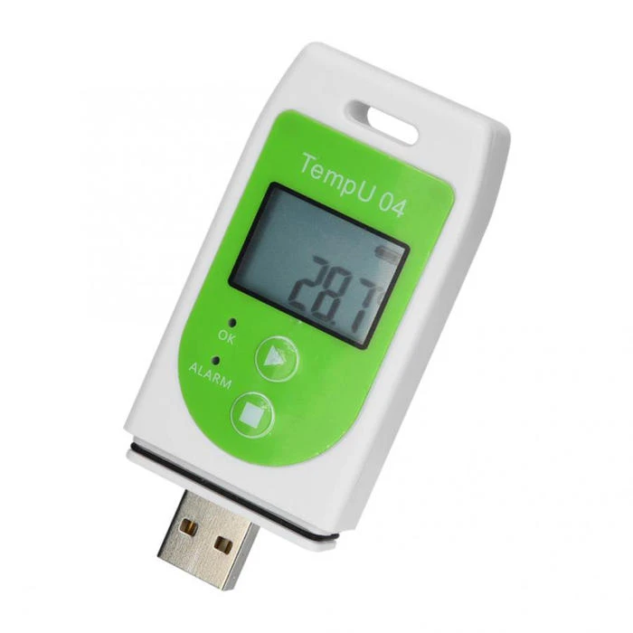 PI669 USB Temperature Humidity Logger - High Precision Data Recorder | Reusable PDF CSV
