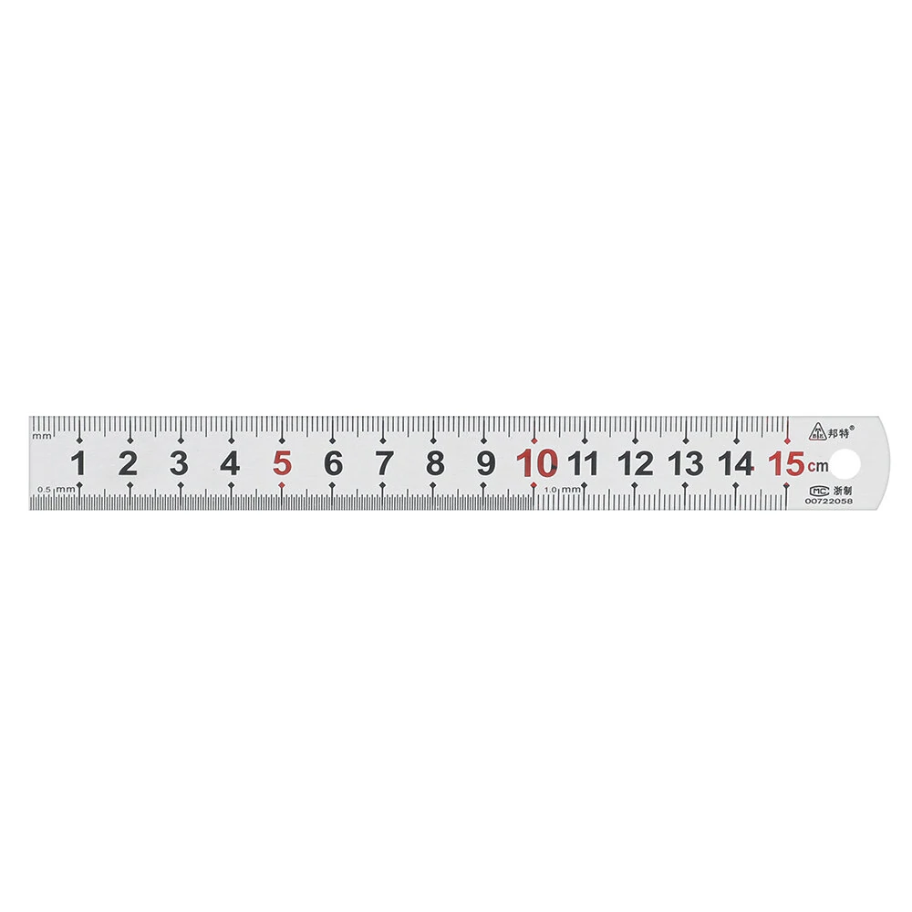Stainless Steel Ruler 150-1200mm | Metric & Inch Scales | Woodworking Scriber Tool