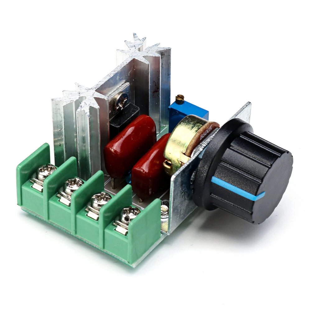 PWM Motor Speed Controller - 2000W 50-220V 25A for Electric Stove & Lighting