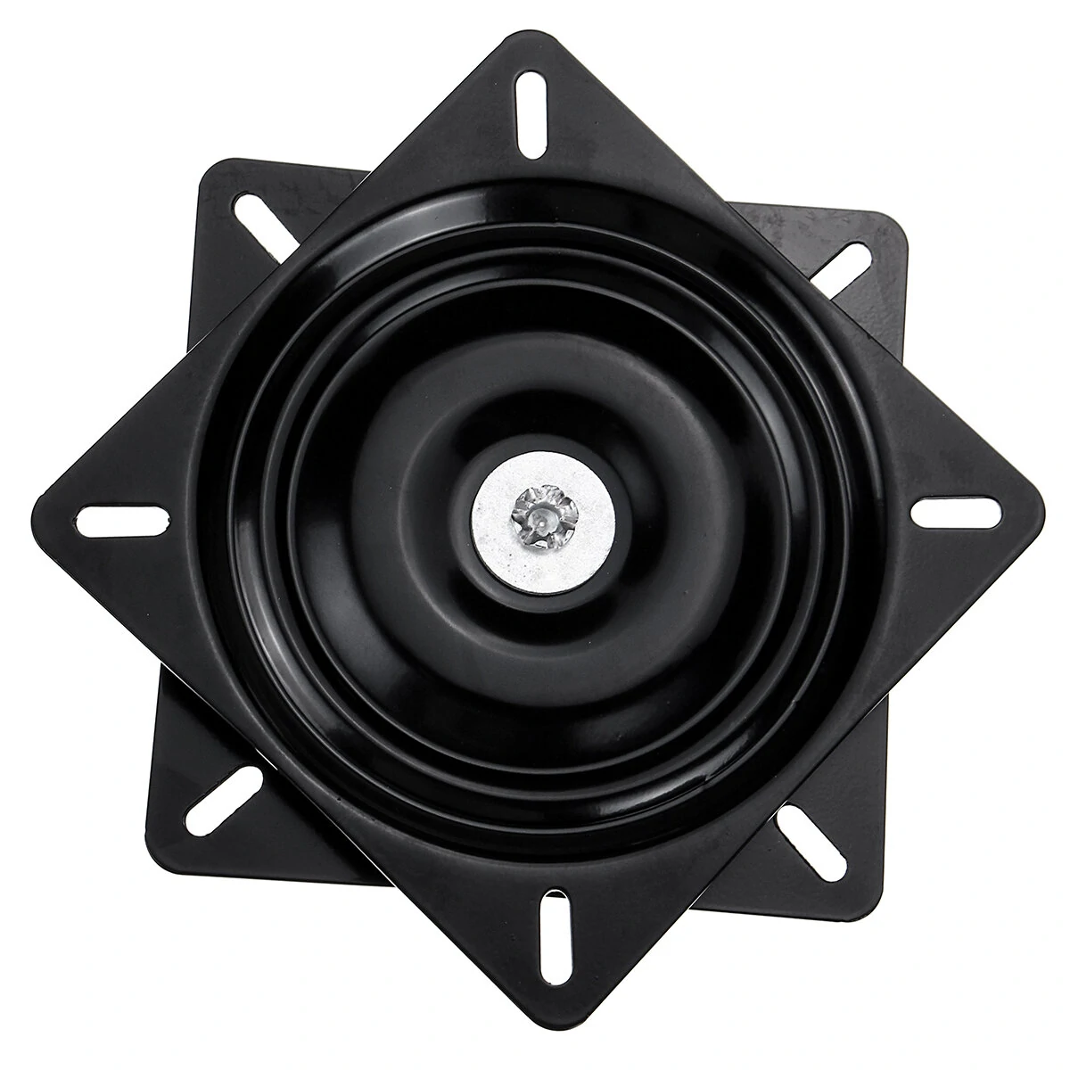 7 Inch Bar Stool Swivel Plate Replacement - 360 Degree Rotation Square Mechanism