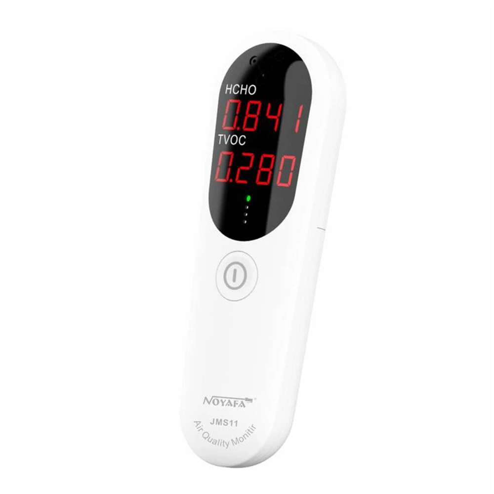 JMS11 Digital Air Quality Monitor - Formaldehyde TVOC Tester | LED Display