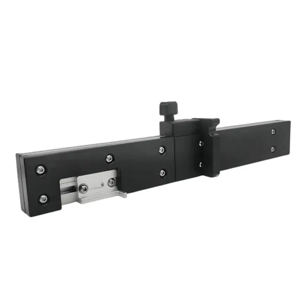 Wnew 450mm Miter Gauge Fence with Tenon Block & Repetitive Cut Flip Stop | For Table Saw Router Table