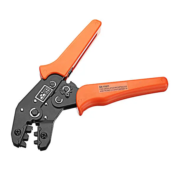 COLORS SN-11011 Mini Euro Crimping Tool | 0.5-2.5mm² Plier for Wires & Cables
