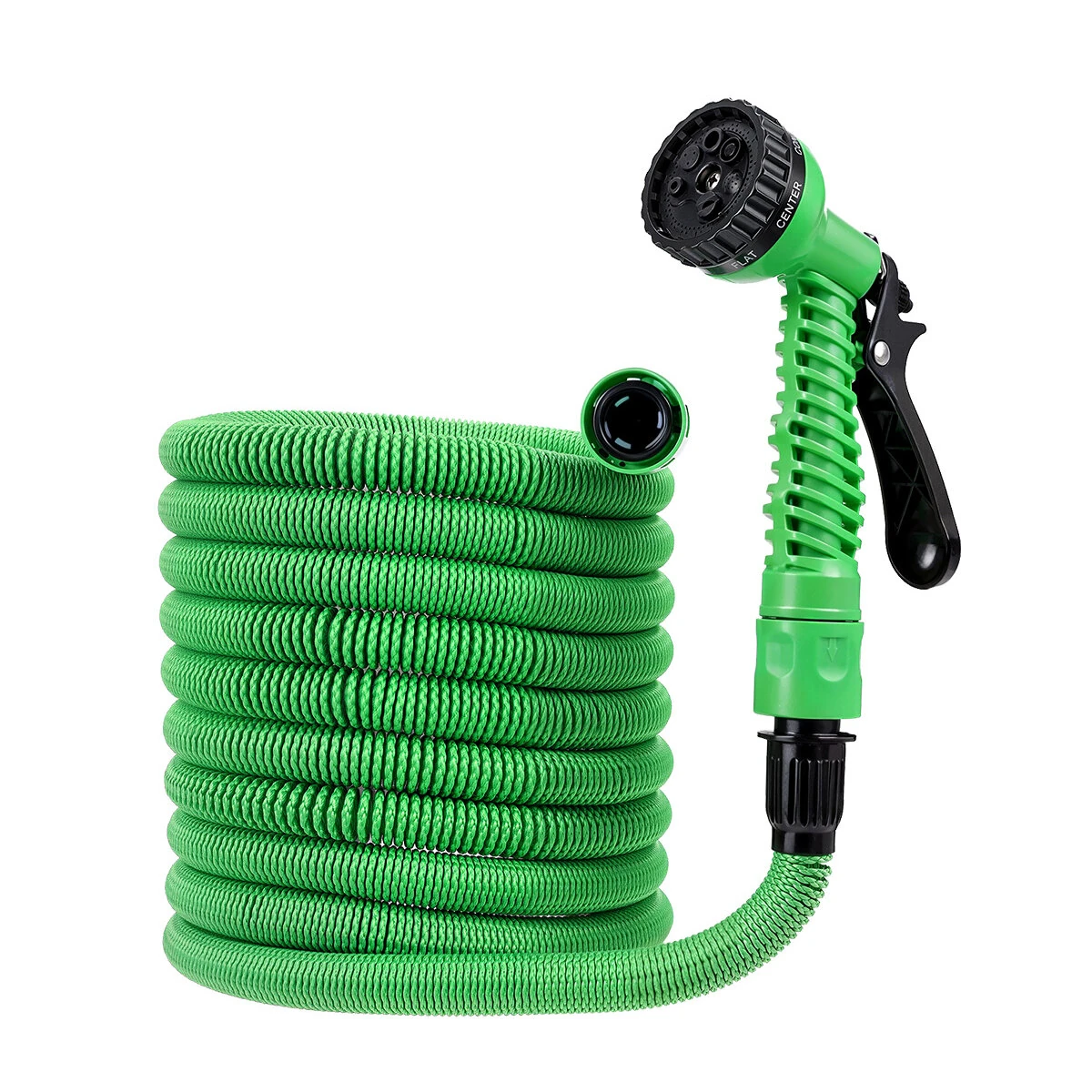 Drillpro LYF-1023 High-Pressure Expandable Water Pipe | 6x9.5mm Latex Polyester | 1/2 3/4 Quick Connectors