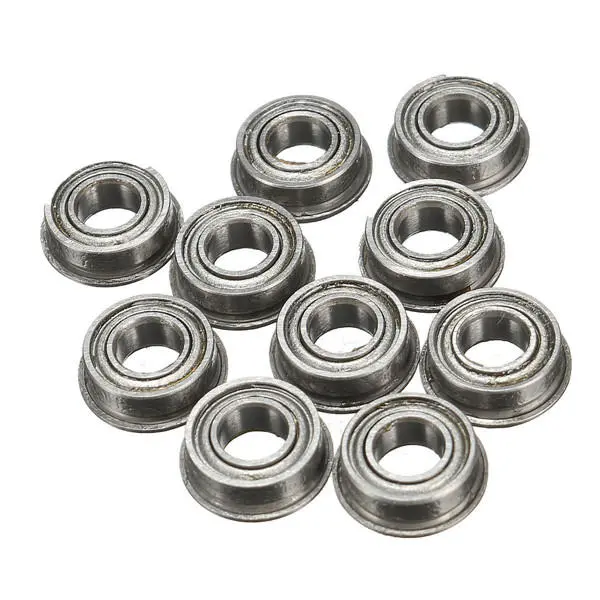MF84ZZ LF840ZZ 4x8x3mm Flange Ball Bearings 10pcs Set