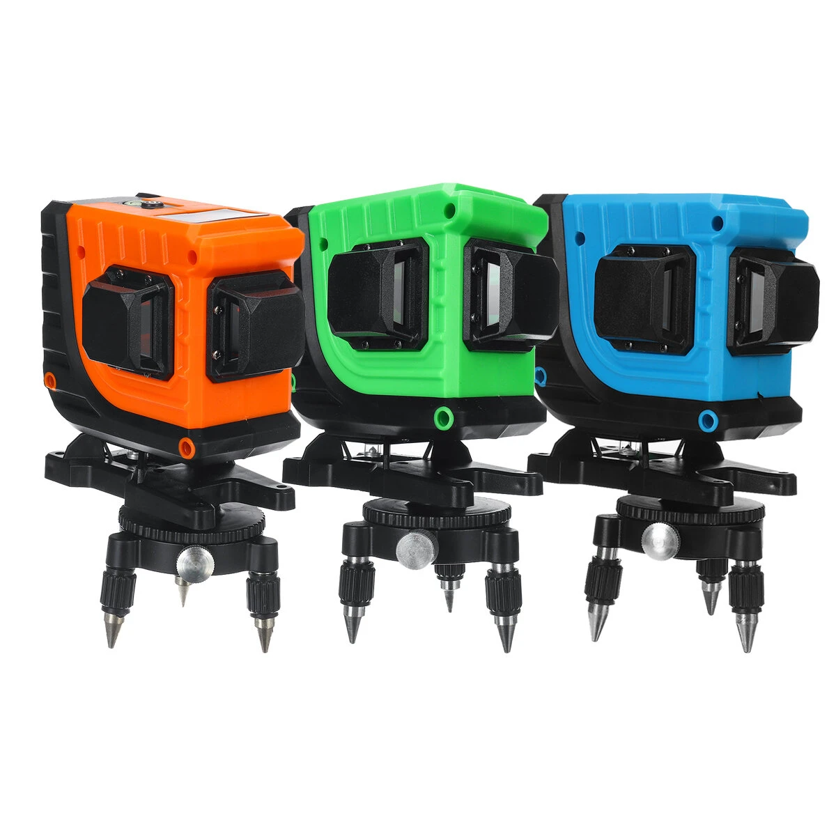 Green Beam 12 Line Laser Level - Horizontal & Vertical Alignment Tool