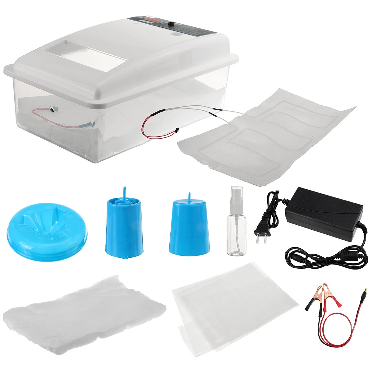 36 Egg Digital Incubator | Semi-Automatic 110V/220V for Chicken Eggs | Household