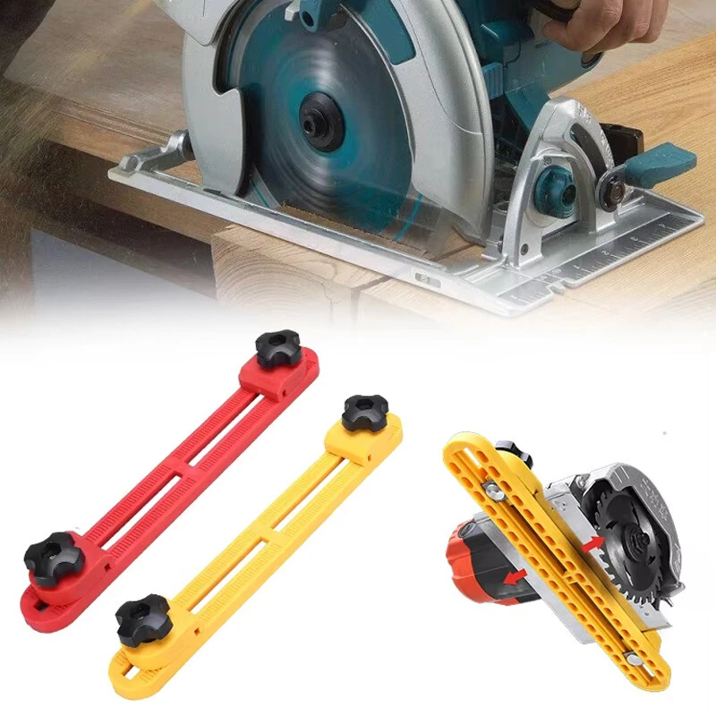 Electric Circular Saw Guide - Adjustable Quick Positioning Bracket for Precision Cutting