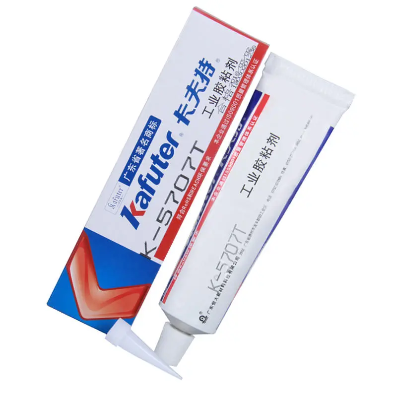 Kafuter K-5707T 100g Transparent Silicone Glue | Bonds Rubber Plastic Metal