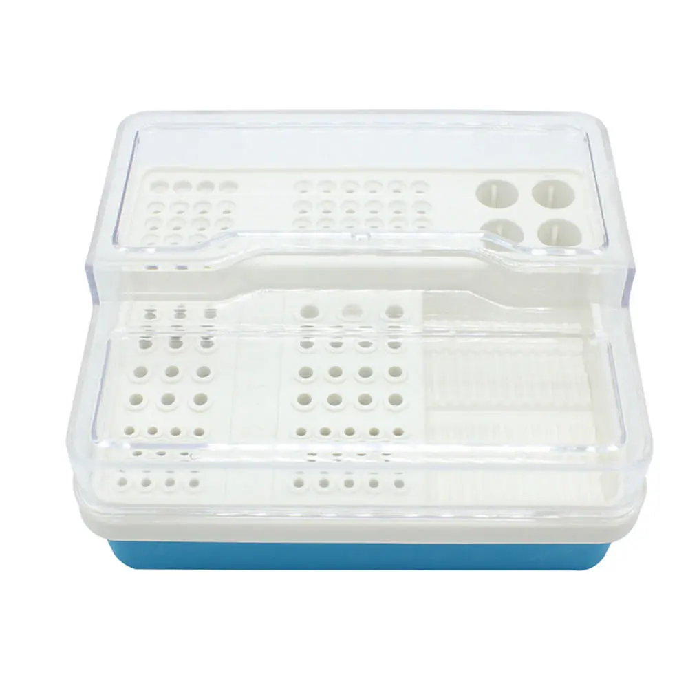 Dental Endo Box - Endodontics Disinfection Storage Organizer for RA FG HP Tools