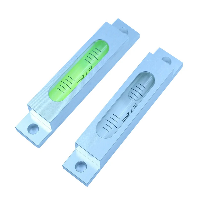 High Precision Metal Long Level - 0.1mm/m Accuracy | Fit High Sensitivity Platform