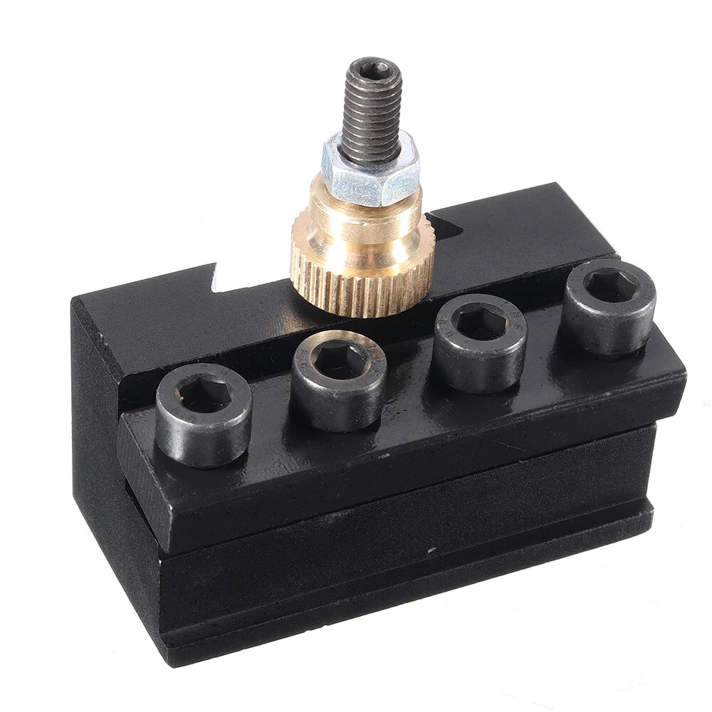 Quick Change Tool Post Holder - 1/2 Inch Capacity for Cut-Off Blades | Metal Working