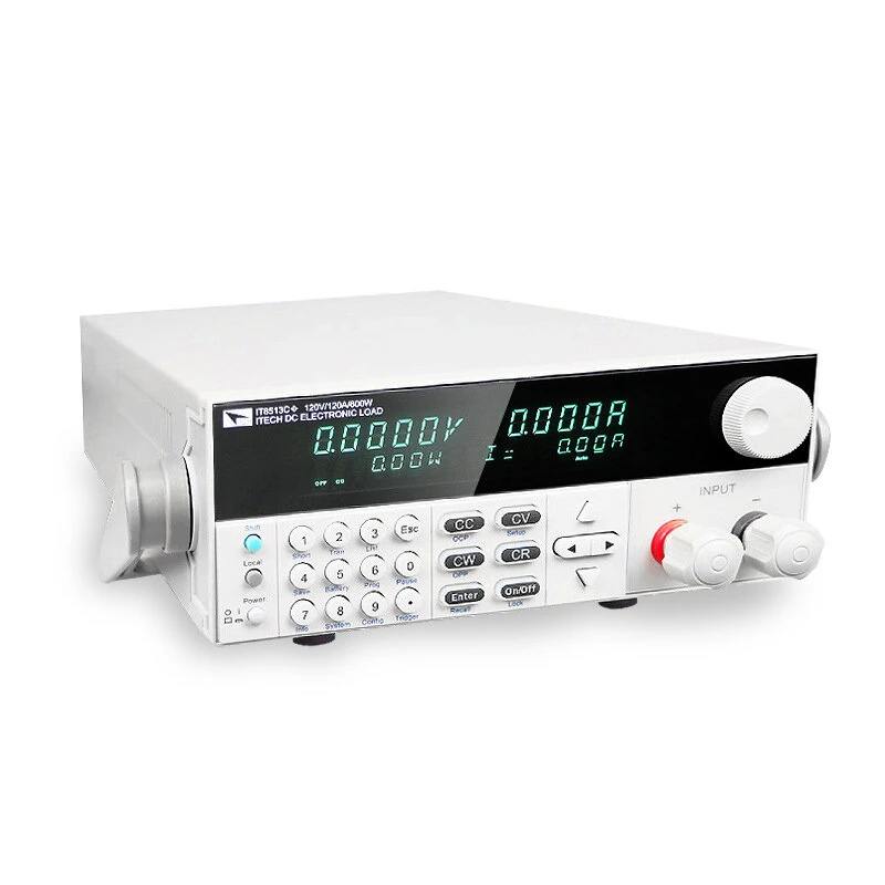 ITECH IT8513C+ Programmable DC Electronic Load - 120V 120A 600W Battery Tester | Remote Sensing