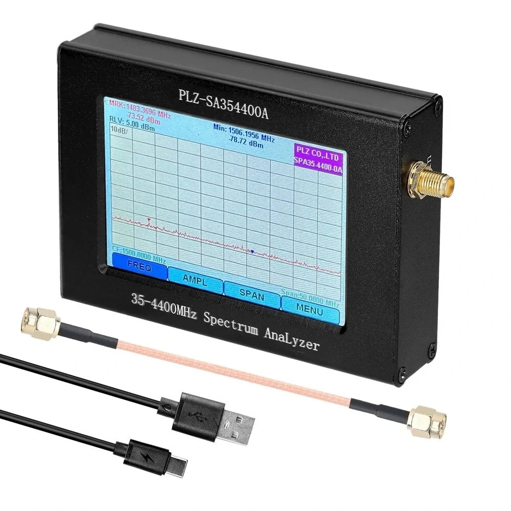 Siglent 35-4400MHz LCD Touch Screen Spectrum Analyzer | Tracking Signal Source