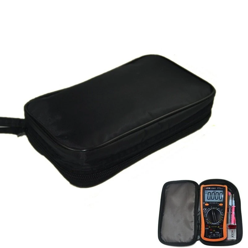 600D Oxford Cloth Multimeter Bag | Water-Resistant Case 205x120x45mm or 290x120x48mm