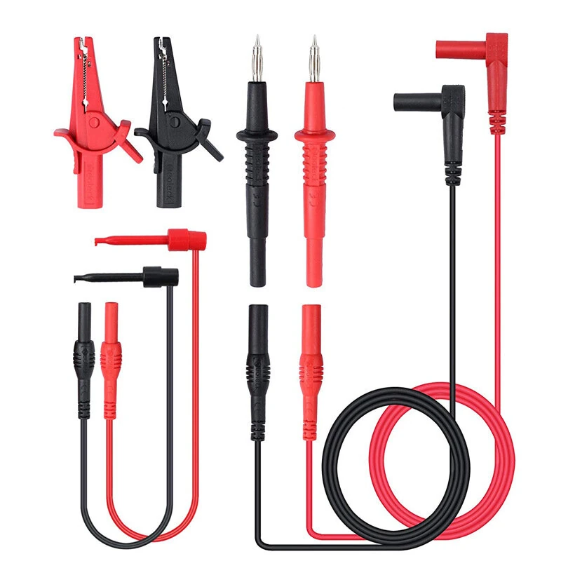Universal Digital Multimeter Test Leads - High Conductivity Copper Core