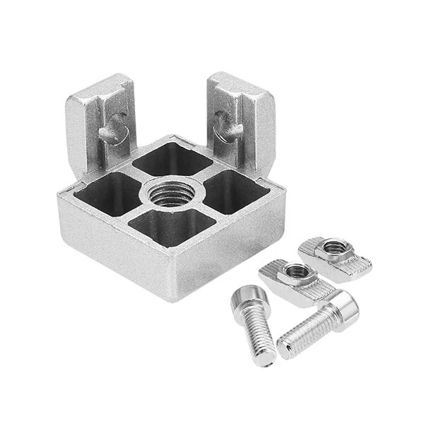 Machifit 4040 Aluminum Profile Fixed Bracket Foot - with Nut and Screw