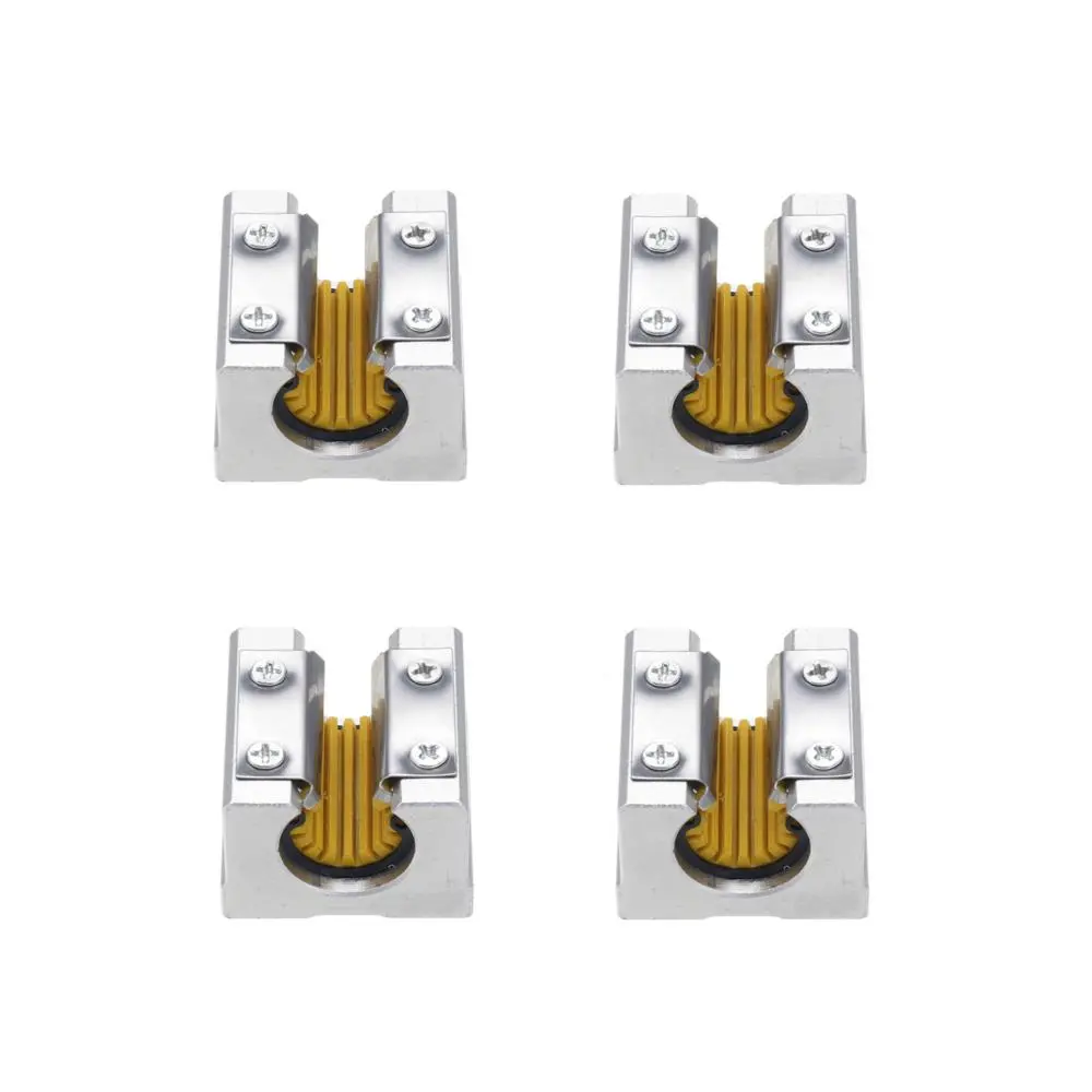 Machifit SBR12UU 12mm Linear Bearing | 4pcs Solid Polymer Block | CNC Router Slide