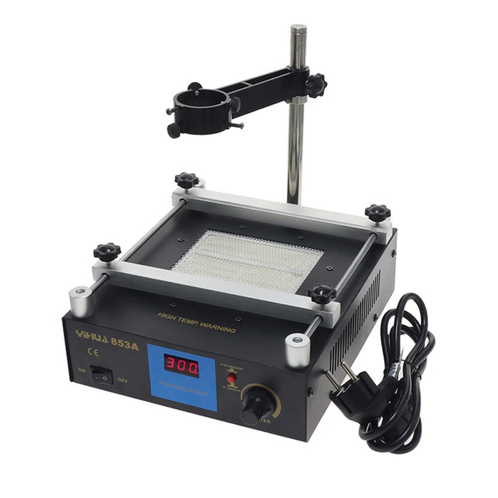 YIHUA 853A Lead-Free BGA Rework Station | IR Preheater & Soldering Machine