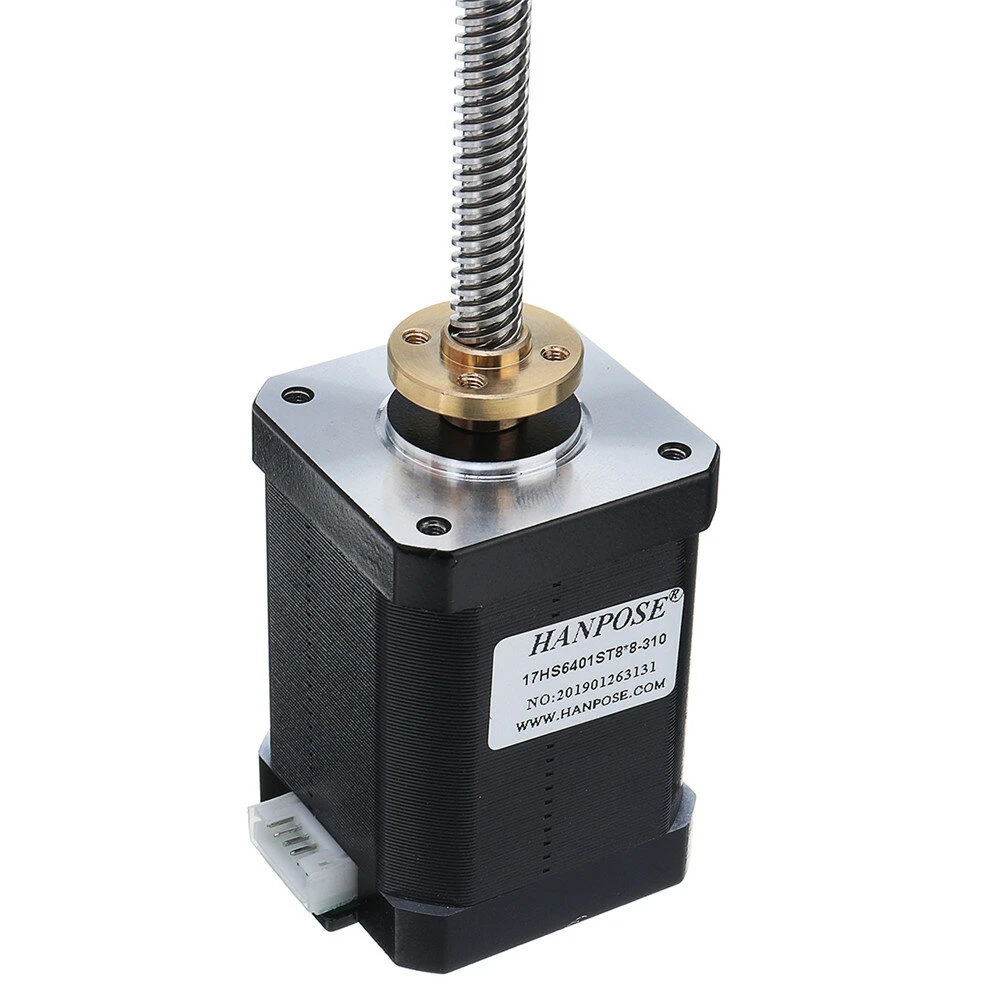 HANPOSE 17HS6401-S Nema 17 Stepper Motor | 73N.cm 60mm 1.7A | Linear Actuator for 3D Printer Z Axis