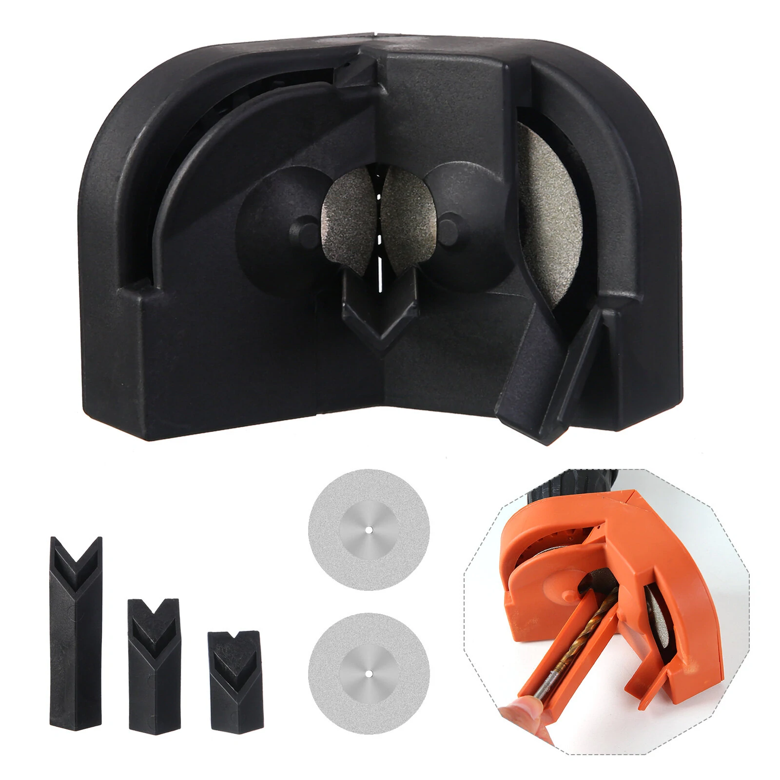 Electric Drill Bit Sharpener - Grinder for High Speed Steel, Masonry & Carbide Bits