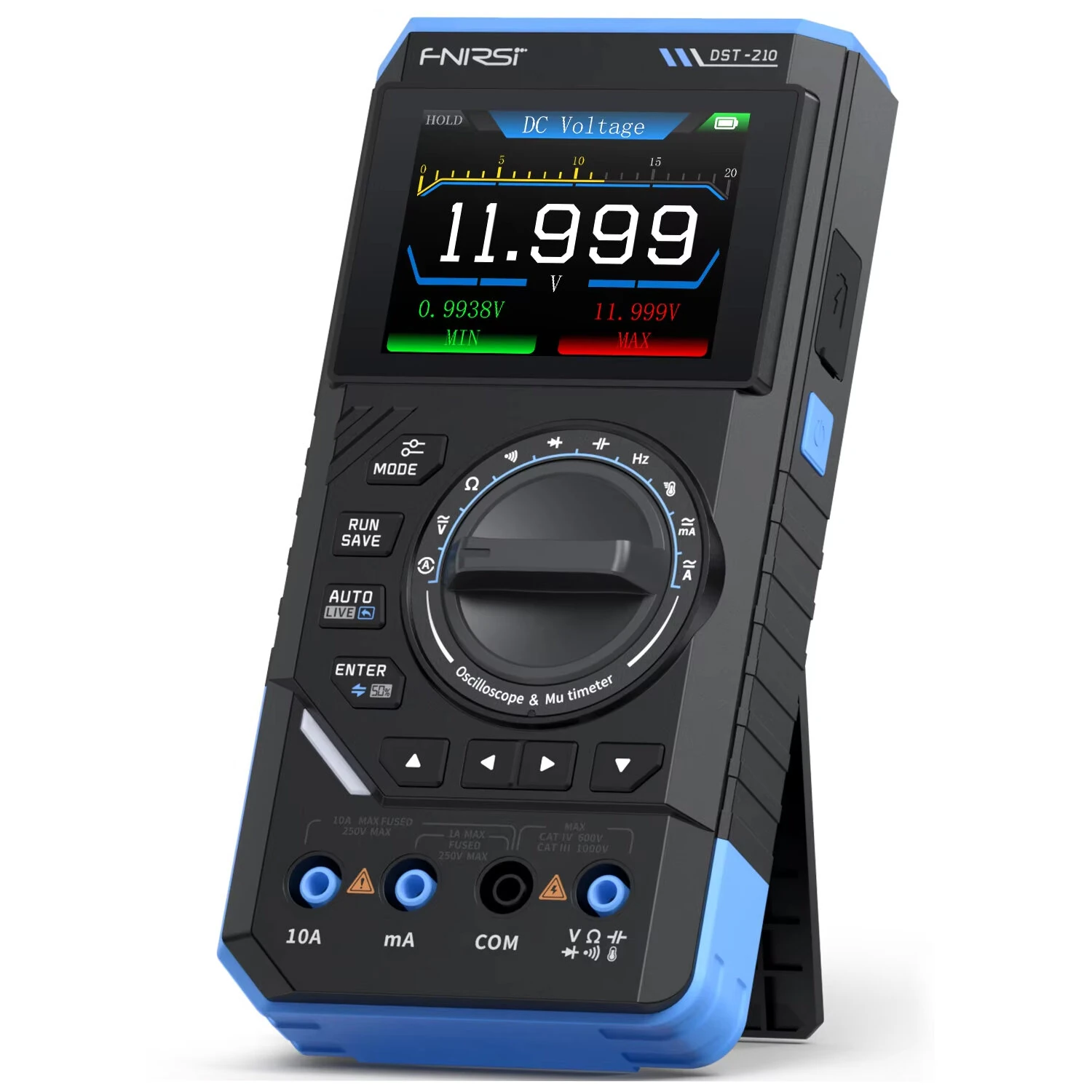 FNIRSI DST-210 True RMS Multimeter | 119999 Counts | 10MHz Bandwidth & 48MSa/s
