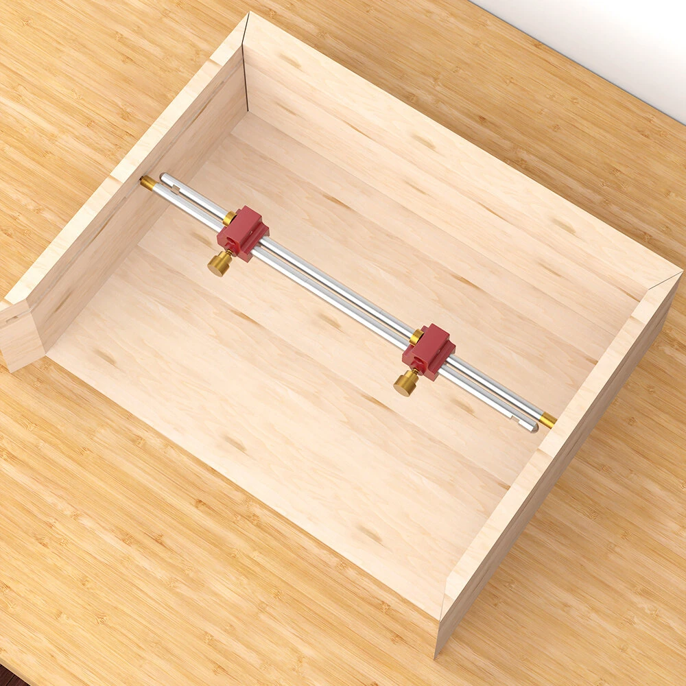 ENJOYWOOD 3-in-1 Modular Bar Gauge Tool | Woodworking Clamping Compass & Scribe Ruler