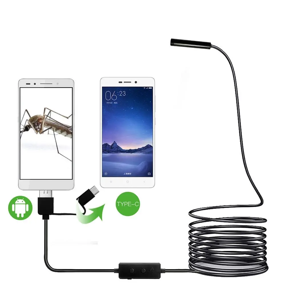 F160 HD 720P WiFi Borescope | Hard Wire for iOS & Android | 1280x720 Sensor
