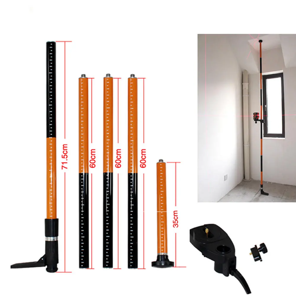 5/8 & 1/4 Extend Bracket - Max 3.36M Elongation - Laser Level Stand for Accurate Alignment