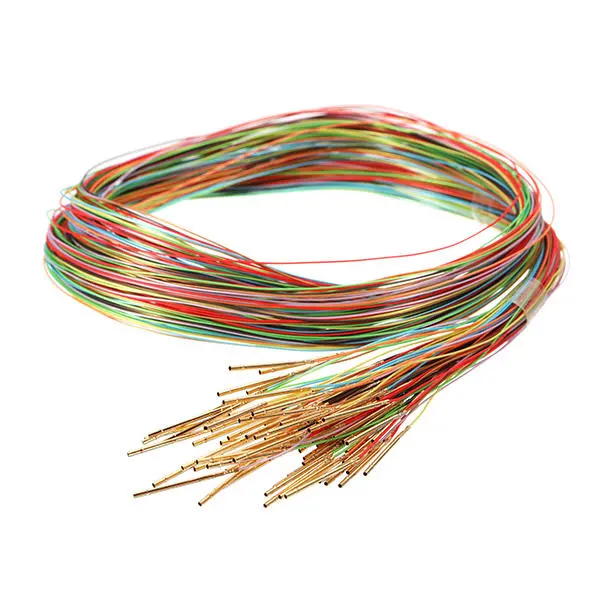 R50-2W7 Spring Test Probe Receptacle - 200Pcs Pre-wired - 17.5mm Length