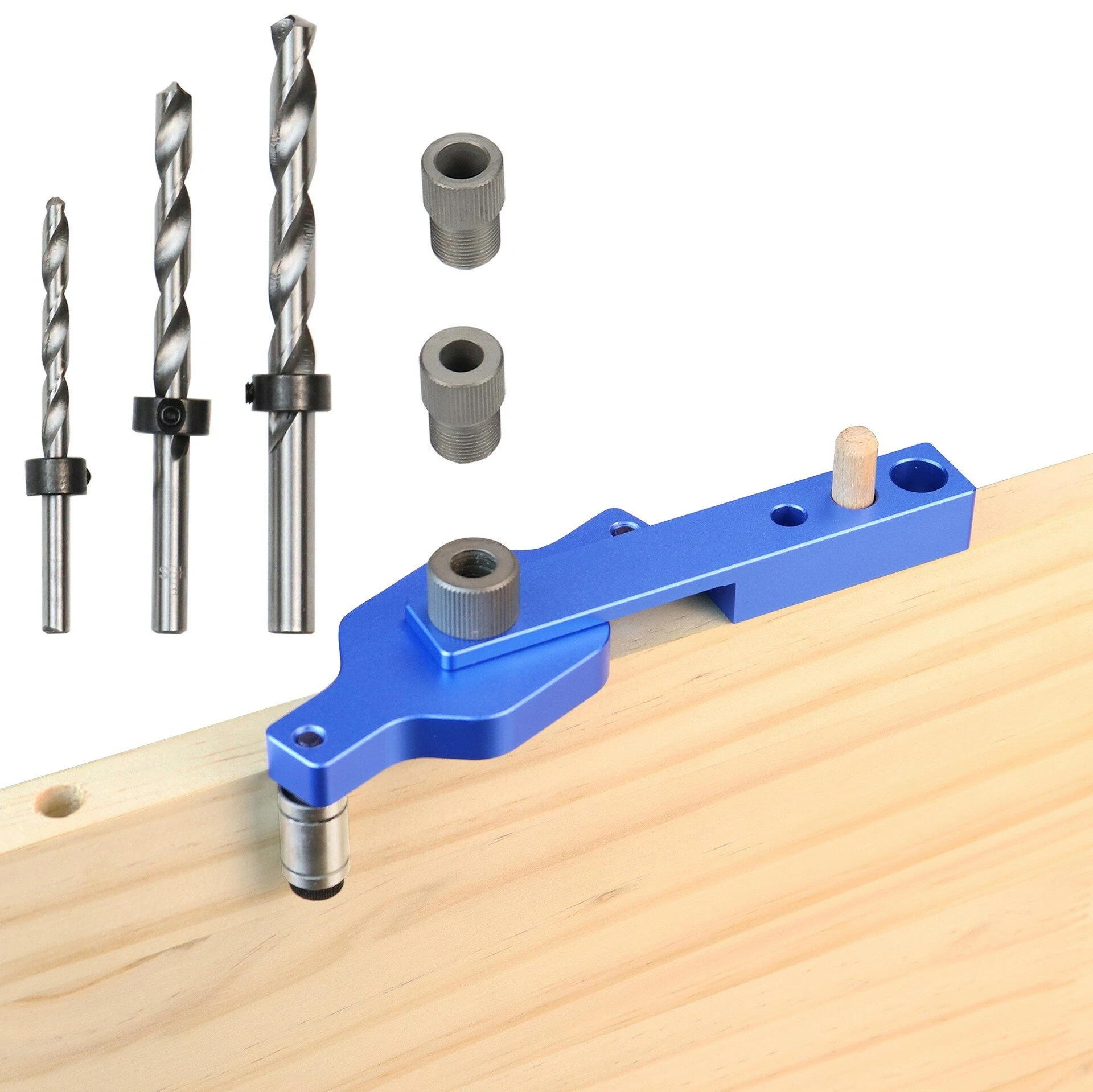Self Centering Doweling Jig | Woodworking Drill Guide & Hole Locator Tool