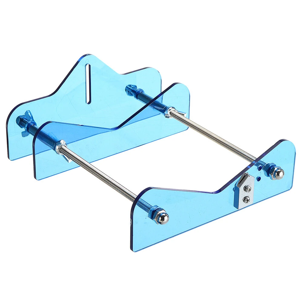Porta Vinos Bekerhoud - 2Pcs Blue Acrylic Bottle Cutter | Adjustable DIY Machine for Wine Beer Bottles