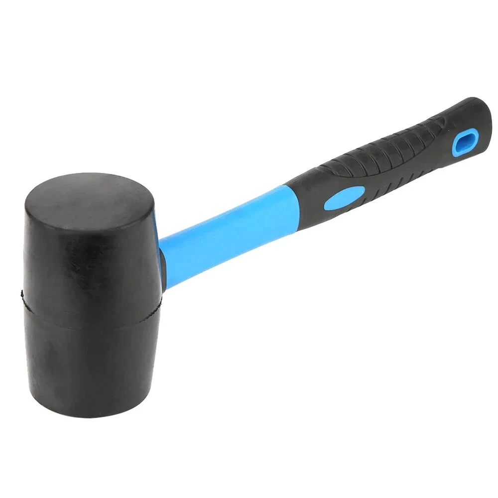 Rubber Mallet Hammer - Dual Soft Head - Lightweight Ergonomic Handle - Anti-Scratch Tool