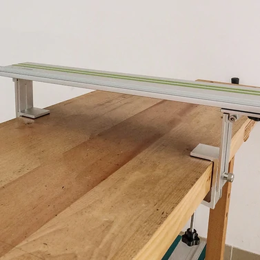 Adjustable Rail Lift Clamps - Sliding Tenon Design - Height Adjustable for Tables