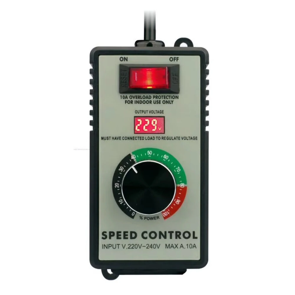 Voltage Stabilizer AC 220V 4000W | Adjustable Speed Controller with LED Display