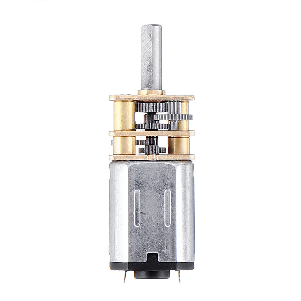 Machifit 10Pcs DC 3V 40RPM Micro GM12-N20 Gear Motor | Metal Gearbox Reducer