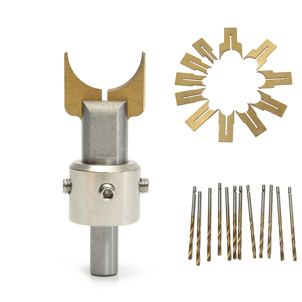 Drillpro 24pcs 6-25mm Alloy Ball Cutter | Wood Bead Molding & Drilling Tool