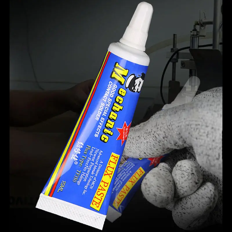 MECHANIC TF350 Lead-Free Solder Paste | No-Clean High Activity 15ml