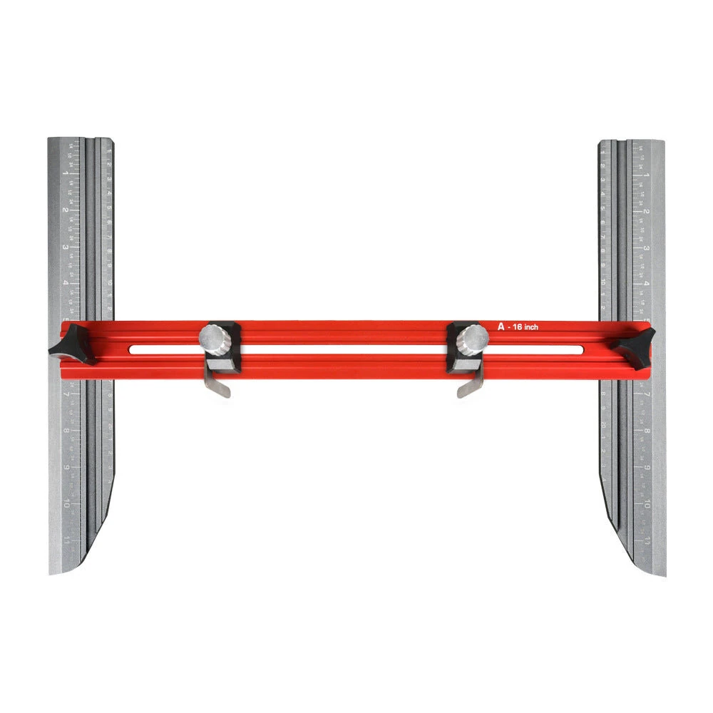 Stair Tread Template Tool | Heavy Duty Layout Gauge & Measuring Jig for Home