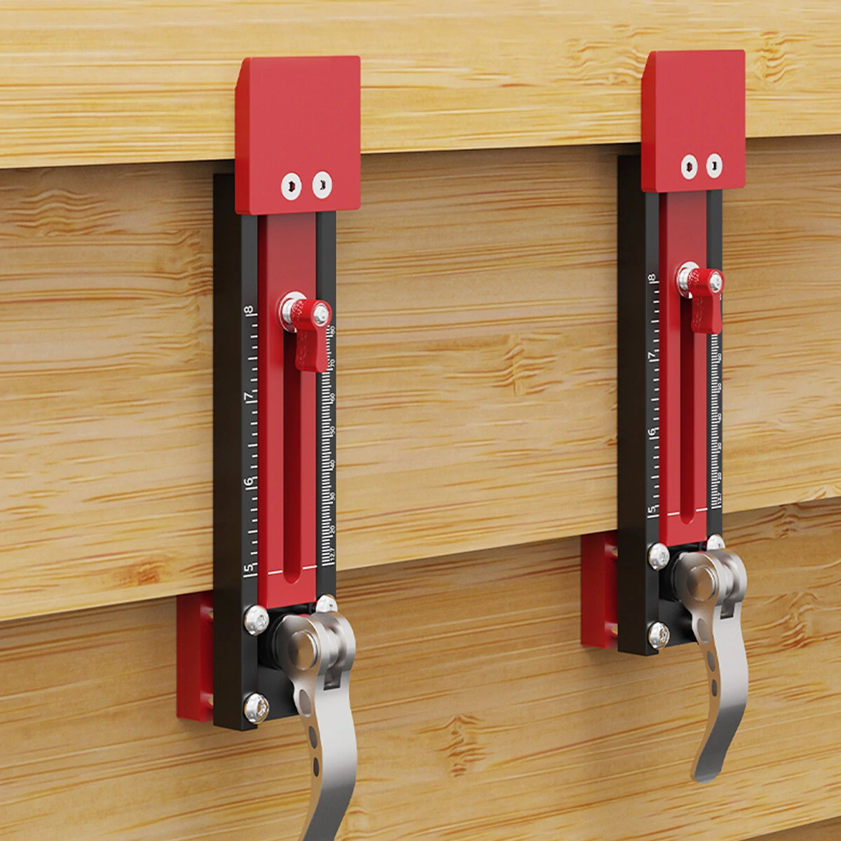 Gecko Gauge Siding Installation Tool - 2PCS Mounting Kit, Adjustable Reveals, Dual Metric/Imperial Scale